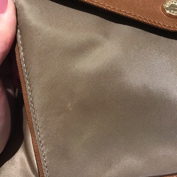 Michael Kors jet set nylon large pocket tan tote - Picture 8 of 8